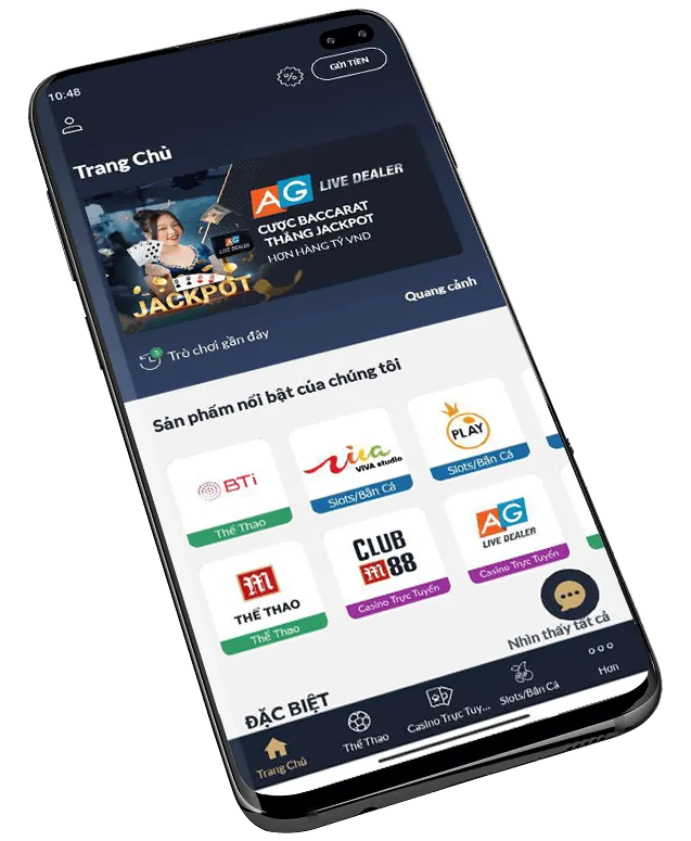 Hình ảnh đa dạng trò chơi cá cược thể thao và casino